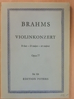 Brahms - Konzert für Violine und Orchester [antikvár]