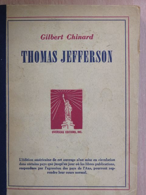 Gilbert Chinard - Thomas Jefferson [antikvár]