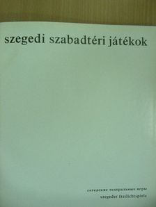 Szegedi Szabadtéri Játékok [antikvár]