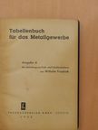 Wilhelm Friedrich - Tabellenbuch für das Metallgewerbe [antikvár]