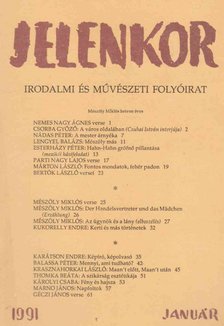 Csordás Gábor - Jelenkor 1991. január [antikvár]