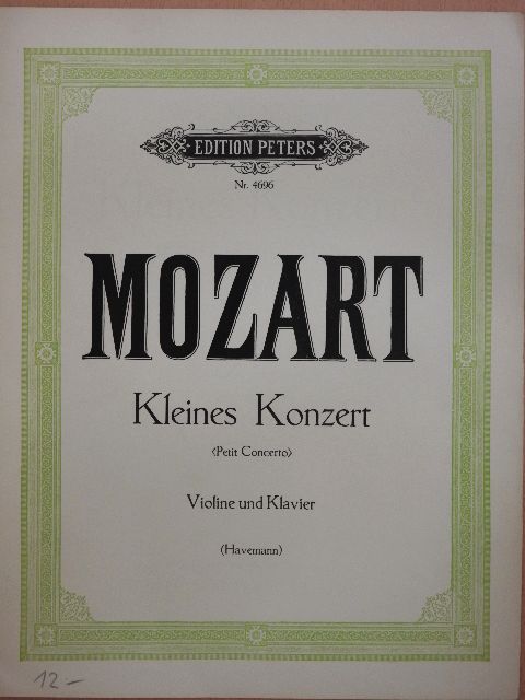 Mozart - Kleines Konzert [antikvár]