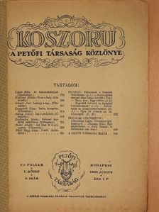 Babay József - Koszoru 1935. június [antikvár]