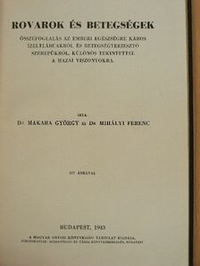 Dr. Makara György - Rovarok és betegségek [antikvár]