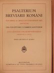 Psalterium Breviarii Romani [antikvár]