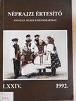 Balogh Jánosné Horváth Terézia - Néprajzi értesítő LXXIV. [antikvár]