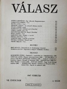 A. Huxley - Válasz 1947. február [antikvár]