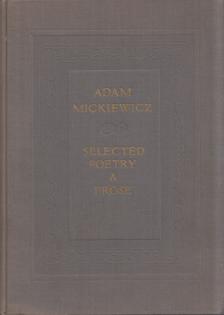Adam Mickiewicz - Selected Poetry & Prose [antikvár]