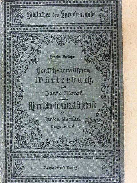 Deutsch-kroatisches Wörterbuch [antikvár]