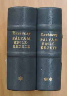 Kazinczy Ferenc - Pályám emlékezete I-II. (minikönyv) [antikvár]