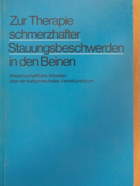 H. Fischer - Zur Therapie schmerzhafter Stauungsbeschwerden in den Beinen [antikvár]