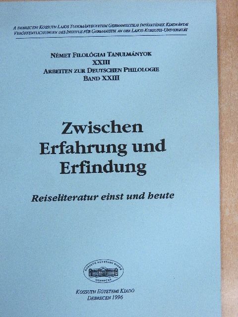 Beke Katalin - Zwischen Erfahrung und Erfindung [antikvár]
