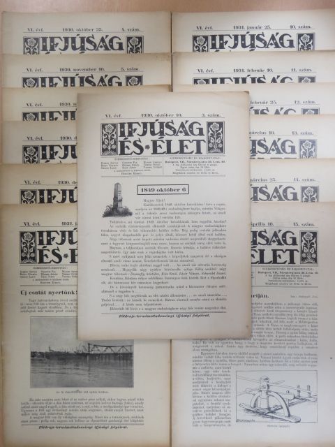 Betkowski Jenő - Ifjúság és Élet 1930. (nem teljes évfolyam) [antikvár]