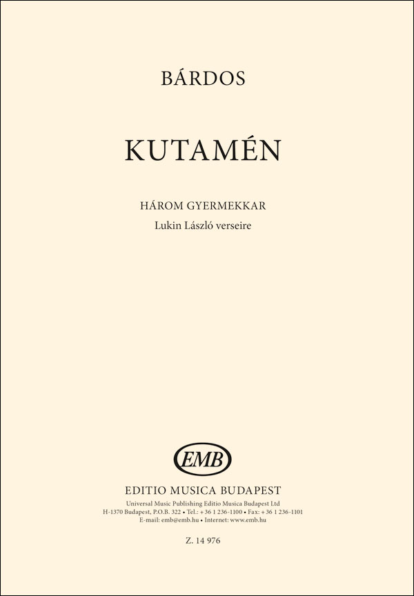 BÁRDOS LAJOS - KUTAMÉN - HÁROM GYERMEKKAR