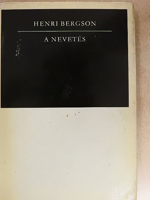 Henri Bergson - A nevetés [antikvár]