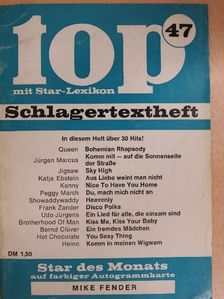 Bernd Clüver - Top Schlagertextheft 47 [antikvár]