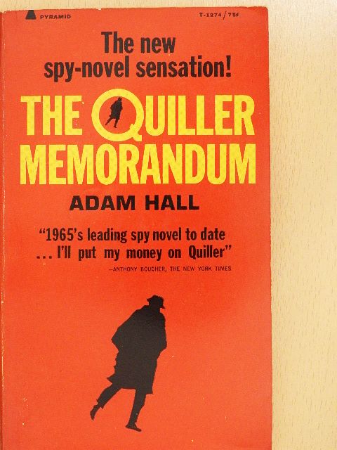 Adam Hall - The Quiller Memorandum [antikvár]