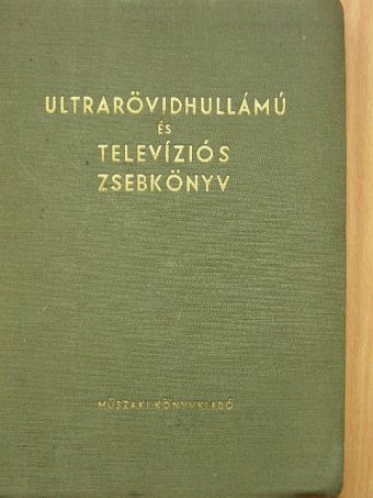 Heinz Richter - Ultrarövidhullámú és televíziós zsebkönyv [antikvár]