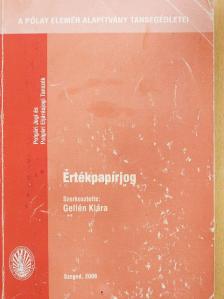 Farkas Yvette - Értékpapírjog [antikvár]