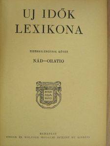 Uj idők lexikona 19. (töredék) [antikvár]