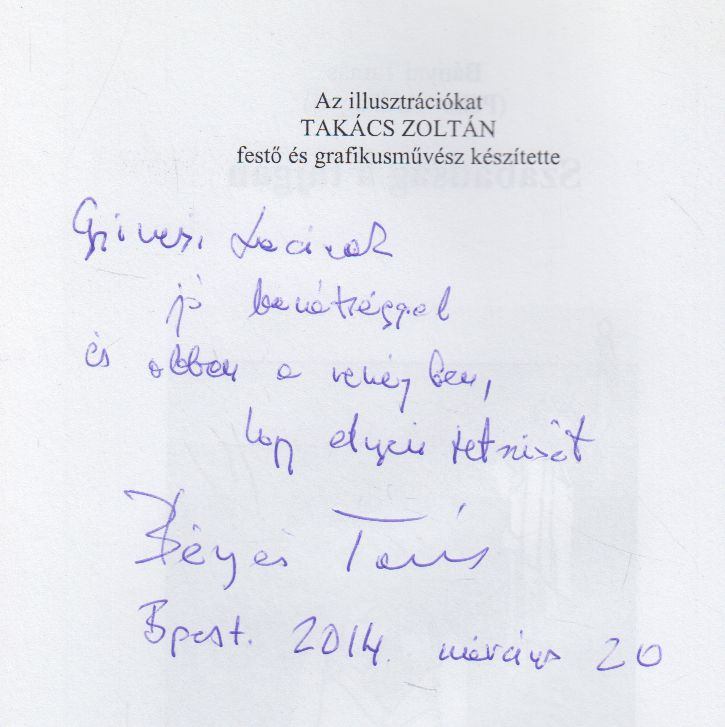 Bányai Tamás - Szabadság a tajgán (dedikált) [antikvár]