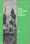 MATOLCSI JÁNOS - A Magyar Mezőgazdasági Múzeum közleményei 1962 [antikvár]