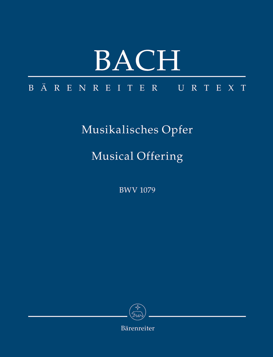 J. S. Bach - MUSIKALISCHES OPFER BWV 1079 STUDIENPARTITUR URTEXT (CHR.WOLFF)