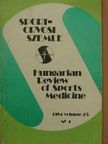 Apor P. - Sportorvosi Szemle 1984/4. [antikvár]