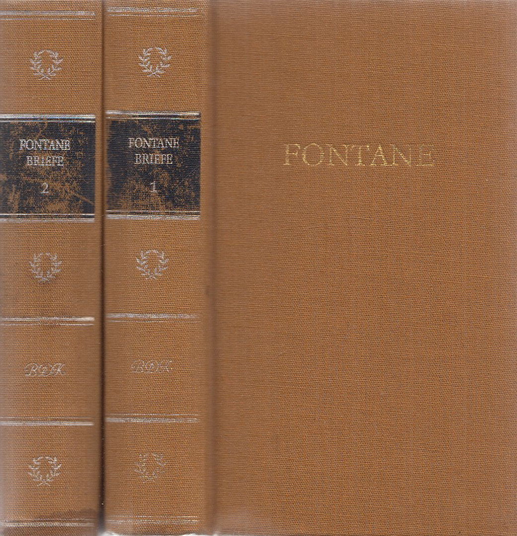 FONTANE, THEODOR - Fontanes Briefe I-II. [antikvár]