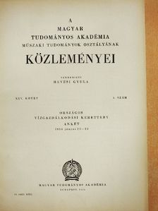 Goda László - A Magyar Tudományos Akadémia Műszaki Tudományok Osztályának közleményei [antikvár]