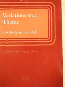 Alan Duff - Variations on a Theme [antikvár]