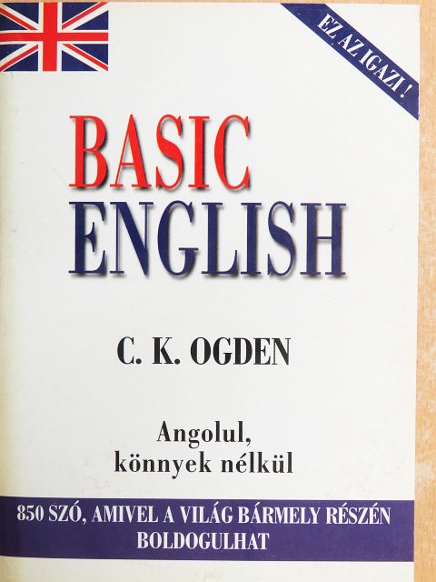 C. K. Ogden - Basic English [antikvár]