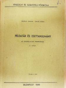Bocsó Klára - Példatár és esettanulmány az iparvállalati tervezéshez I. [antikvár]