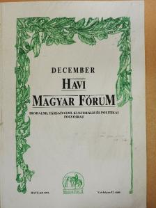 Balassa Sándor - Havi Magyar Fórum 1997. december [antikvár]