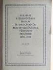 Hodászy Miklós - Budapest székesfőváros iskolai és iskolánkívüli testnevelésügyének történeti fejlődése 1890-1930 [antikvár]