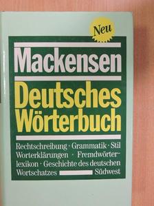 Lutz Mackensen - Deutsches Wörterbuch [antikvár]