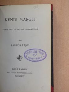 Bartók Lajos - Kendi Margit [antikvár]