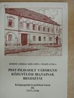 Borosy András - Pest-Pilis-Solt vármegye közgyűlési iratainak regesztái - Közigazgatási és politikai iratok III. [antikvár]