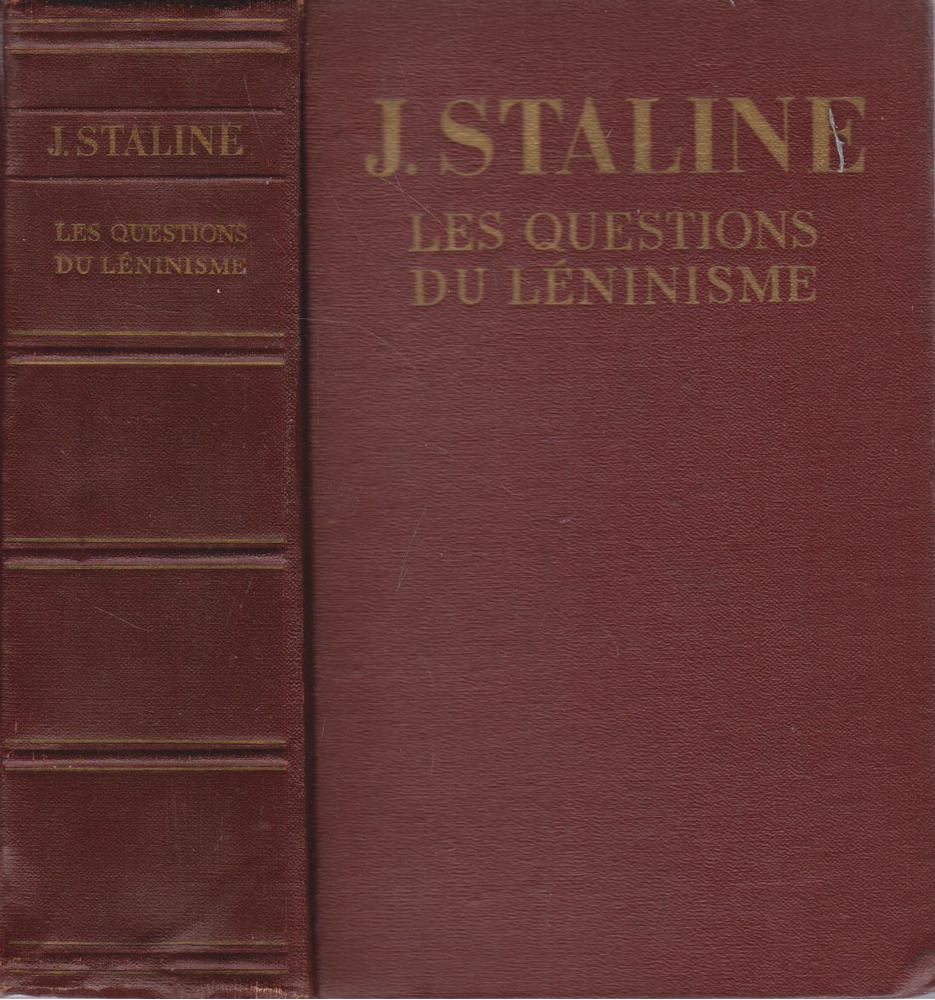 Sztálin, J. - Les Questions du Léninisme [antikvár]