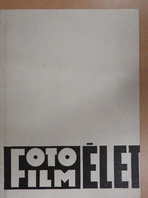 Kenderessy Tibor - Fotoélet-Filmélet 1973/3. [antikvár]