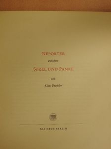 Klaus Beuchler - Reporter zwischen Spree und Panke [antikvár]