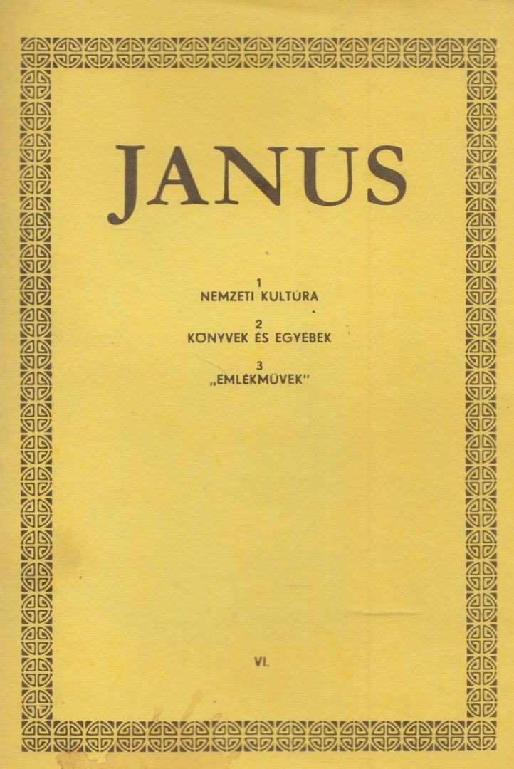 Horányi Özséb - Janus VI. [antikvár]