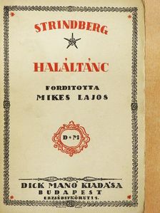 Strindberg Ágost - Haláltánc I-II. [antikvár]