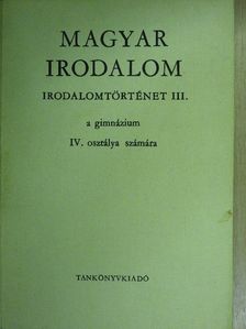 Kanizsai-Nagy Antal - Magyar irodalom IV. [antikvár]