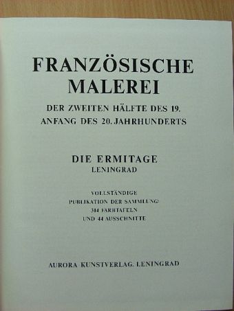 Französische Malerei [antikvár]