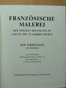 Französische Malerei [antikvár]