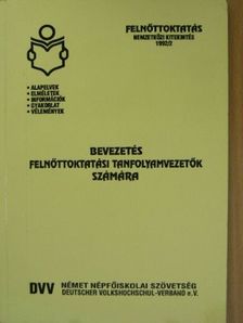 Erhard Schlutz - Bevezetés felnőttoktatási tanfolyamvezetők számára [antikvár]