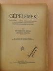 Herrmann Miksa - Gépelemek (rossz állapotú) [antikvár]