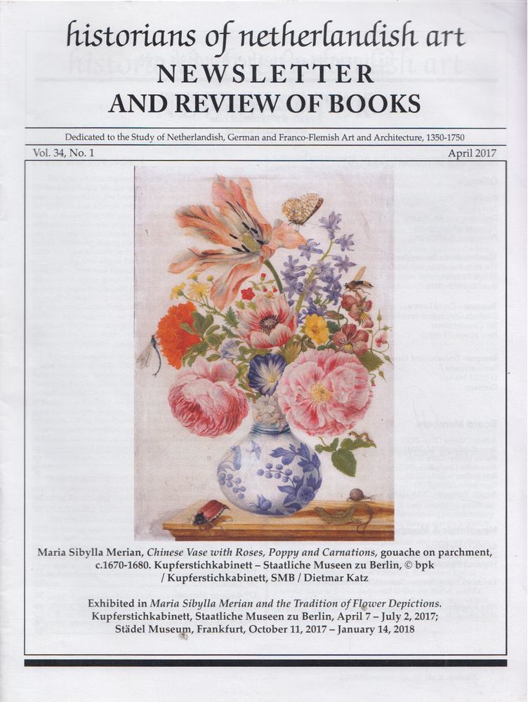 Historians of Netherlandish Art Newsletter and Review Books 2017 [antikvár]