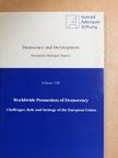 Frank Spengler - Worldwide promotion of democracy: challenges, role and strategy of the European Union  [antikvár]